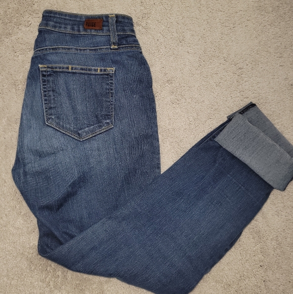 Paige Skyline Ankle Peg Jeans - 28 - Picture 2 of 9